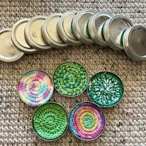 mason jar coasters